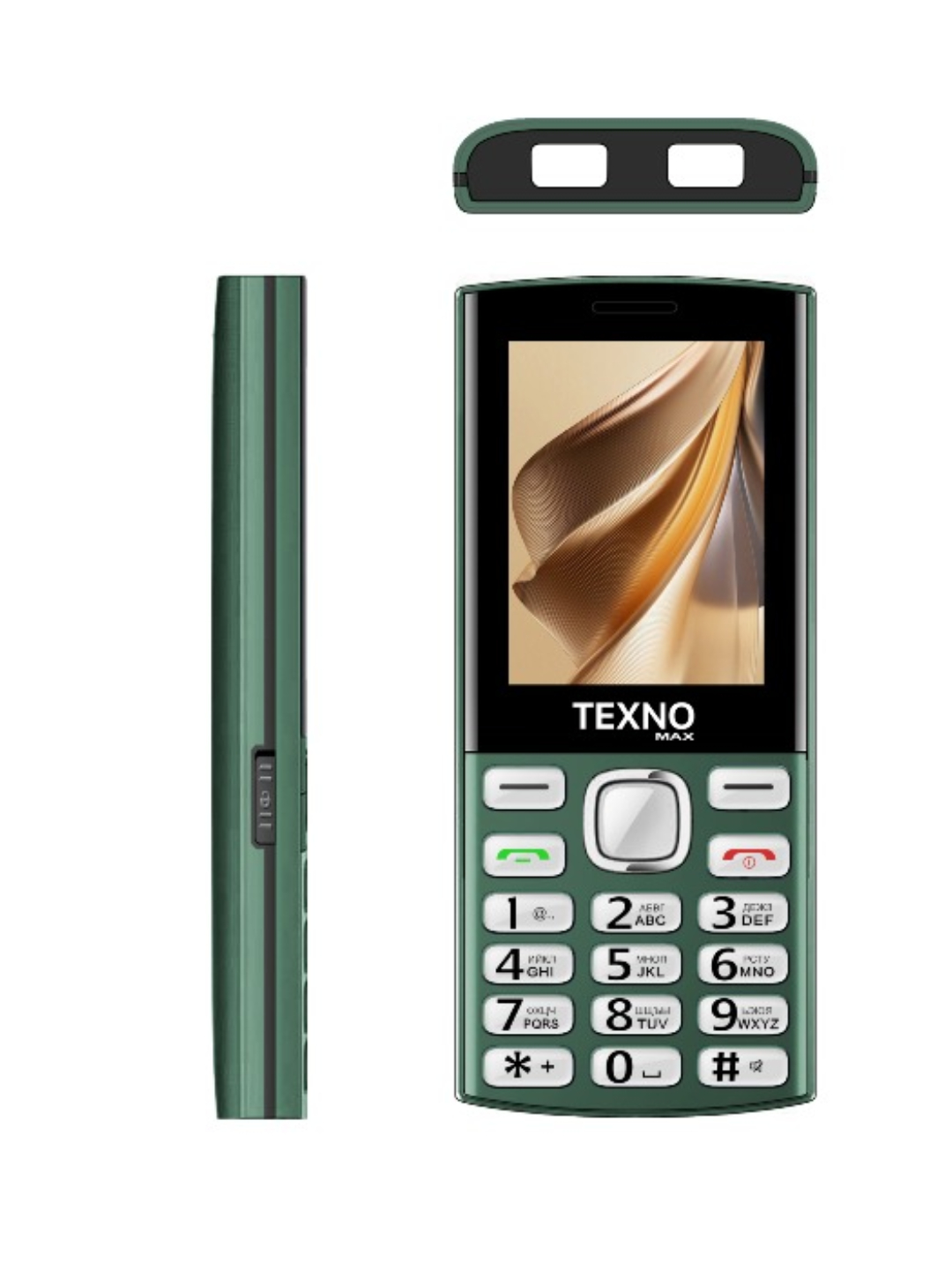Кнопочный телефон Texno Max 027