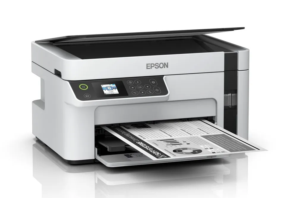 МФУ Epson M2128, СНПЧ, A4, Wi-Fi, USB, струйное