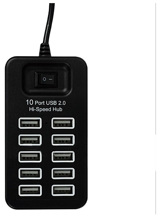 Разветвитель USB HUB 10 портов P-1603 Lemon Tree