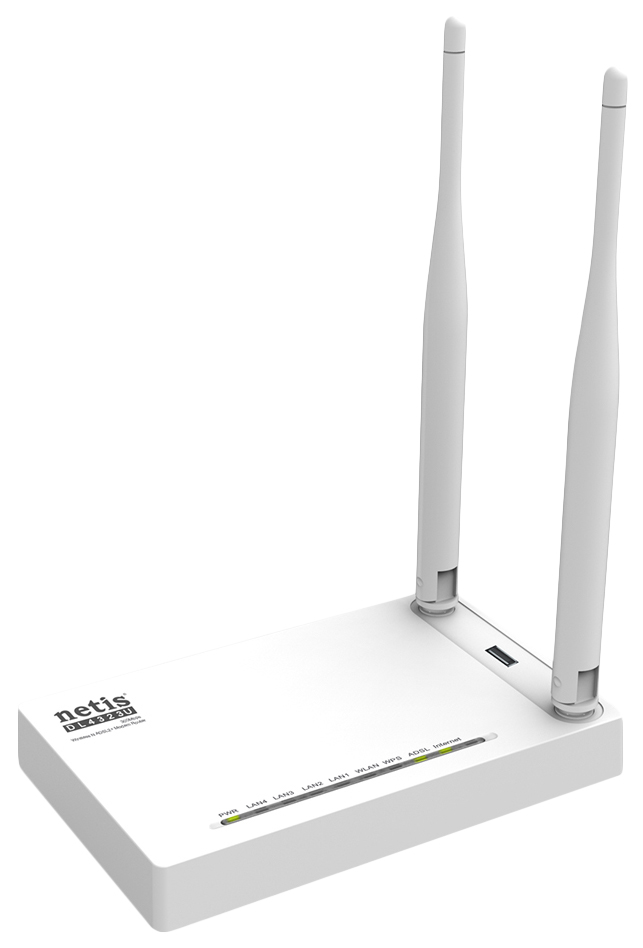 Wi-Fi роутер Netis DL4323U White