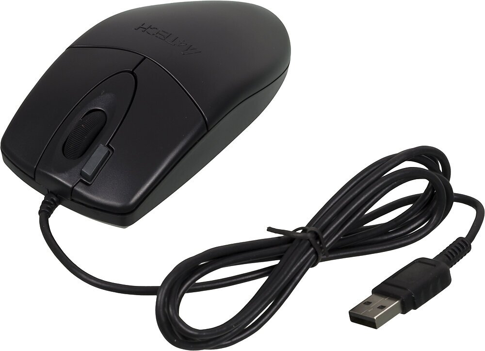 Проводная оптическая мышь A4Tech OP-620D, 1000dpi, 4 кнопки