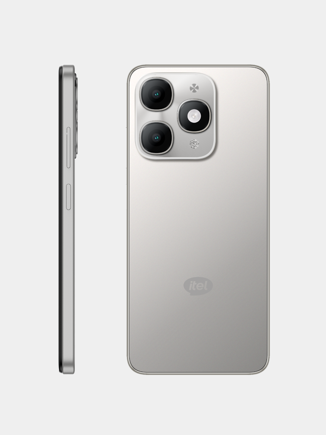 Смартфон Itel A90 - 6.6" 4/256GB, 5000мАч, Titanium