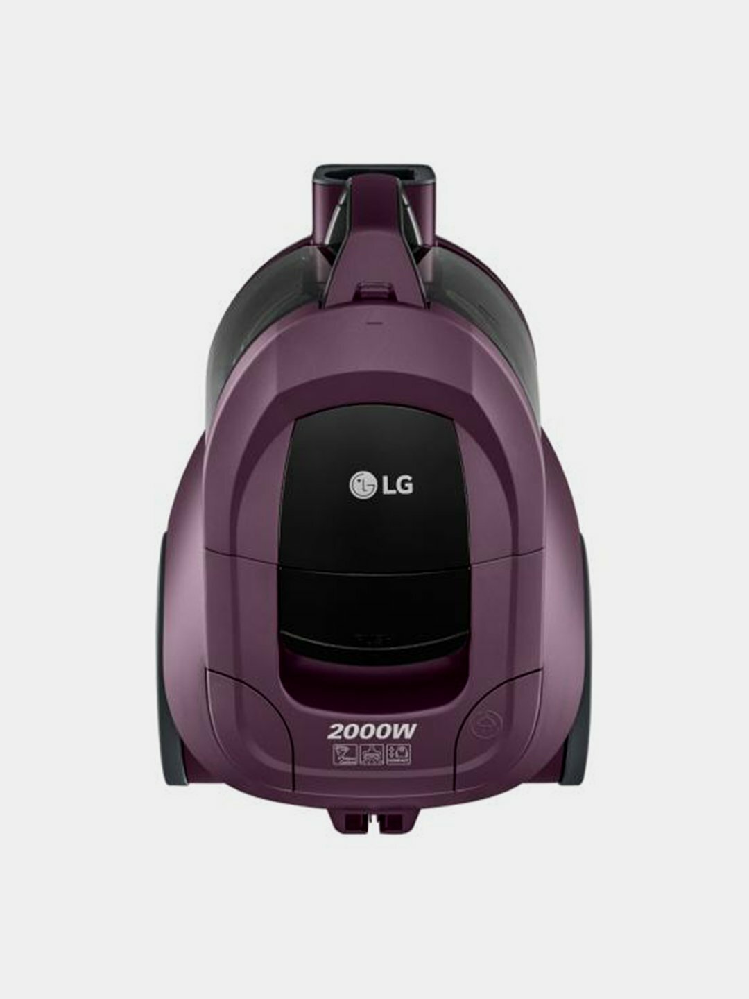Changyutgich LG VC5420NHTW, binafsha rang, so‘rish quvvati 380 Vt
