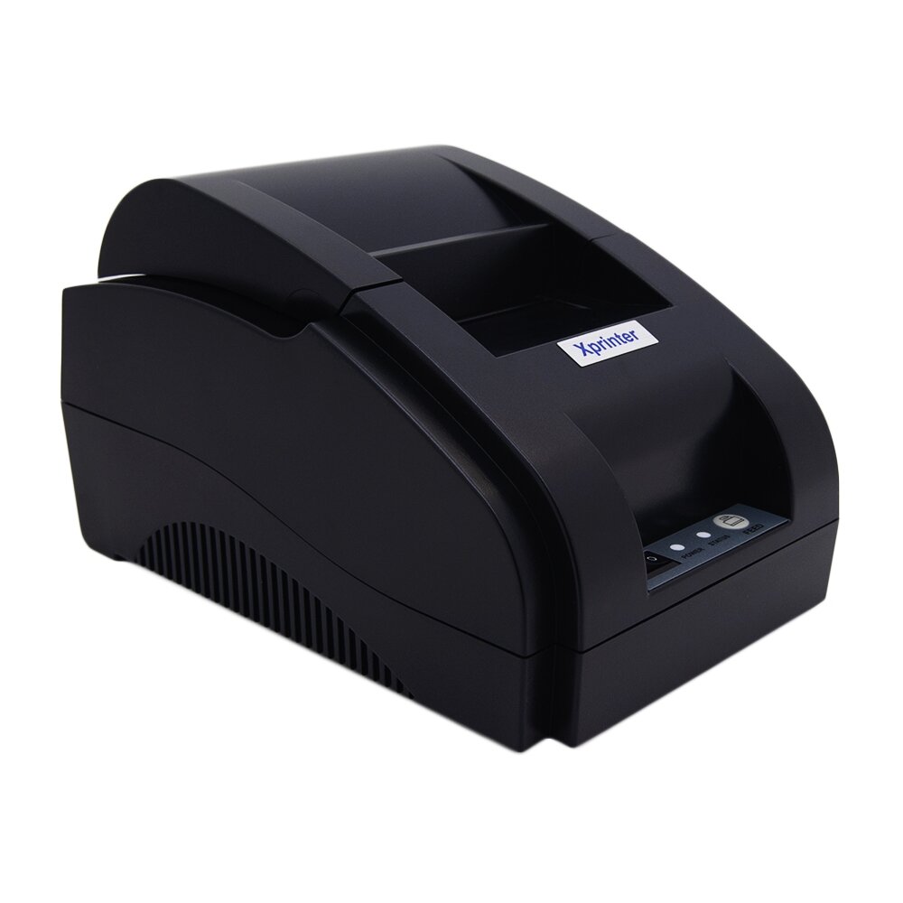 Chek chiqarish uchun termoprinter Xprinter XP-58IIH, 58 mm, 90 mm/s, USB