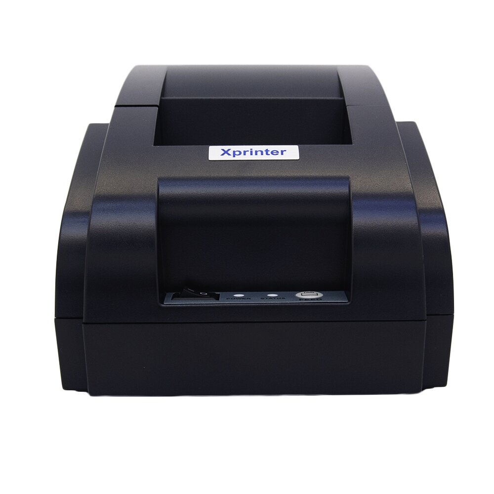 Chek chiqarish uchun termoprinter Xprinter XP-58IIH, 58 mm, 90 mm/s, USB