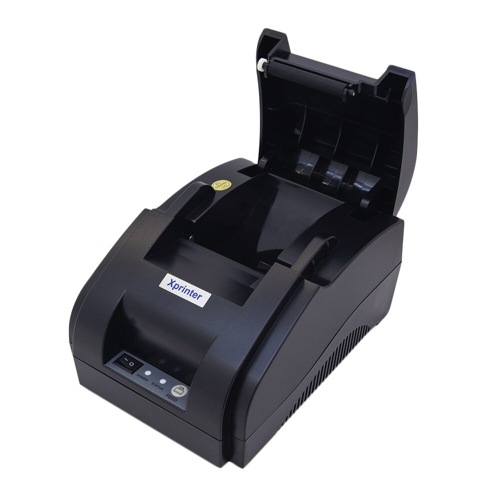 Chek chiqarish uchun termoprinter Xprinter XP-58IIH, 58 mm, 90 mm/s, USB
