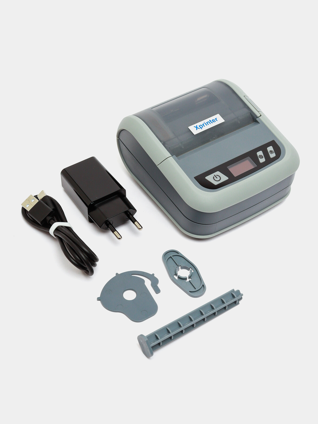 Etiketka va chek uchun termoprinter Xprinter XP-P323B Portable, 80 mm, 70 mm/s, USB + Bluetooth