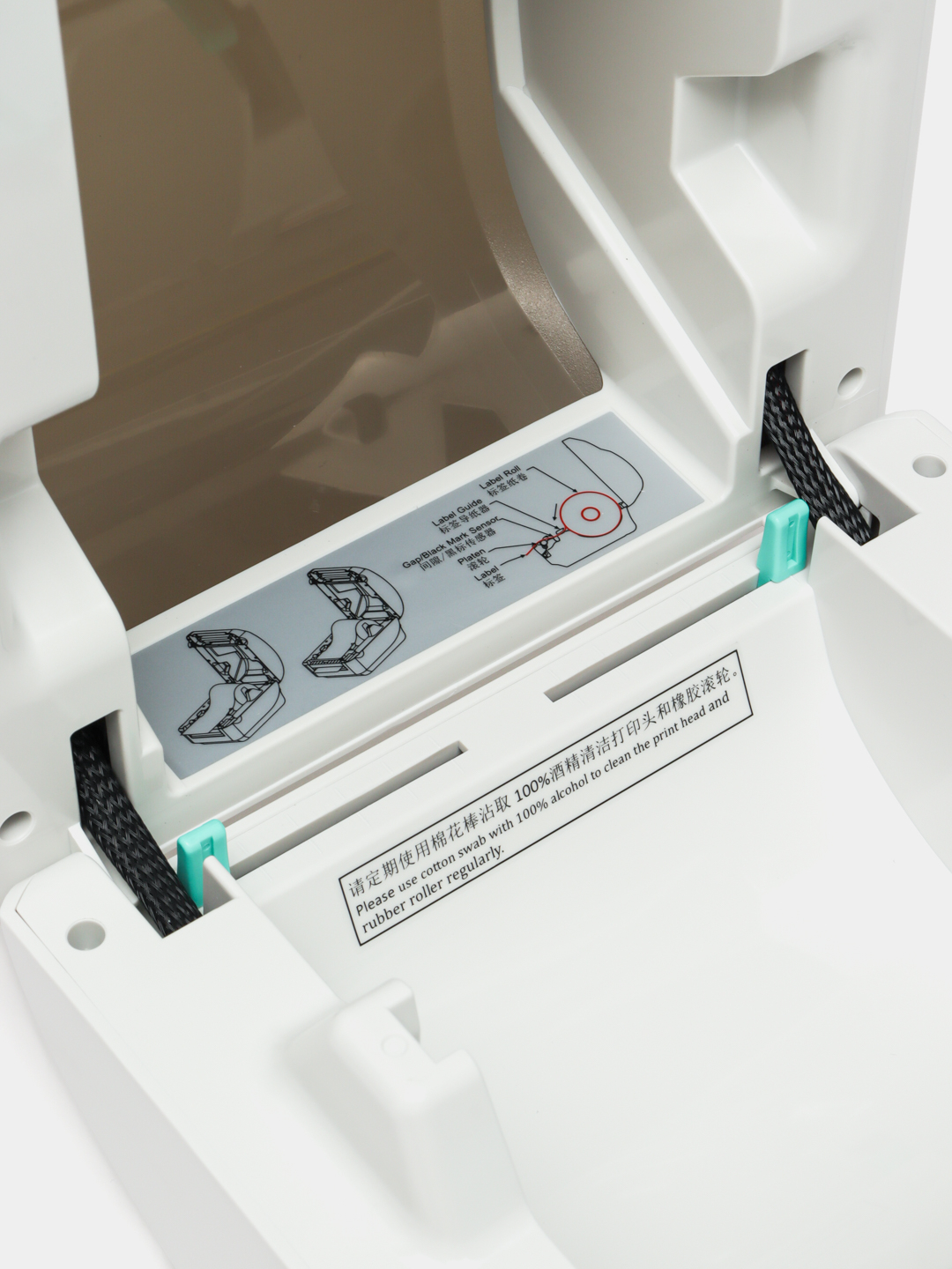 Etiketka va lenta chiqarish uchun termoprinter Xprinter XP-470B, 4", 152 mm/s, USB + LAN