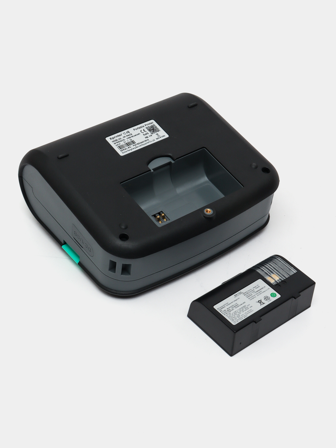 Термопринтер этикеток и для чека Xprinter XP-P441B Portable,100 mm,100 mm/s USB+Bluetooth